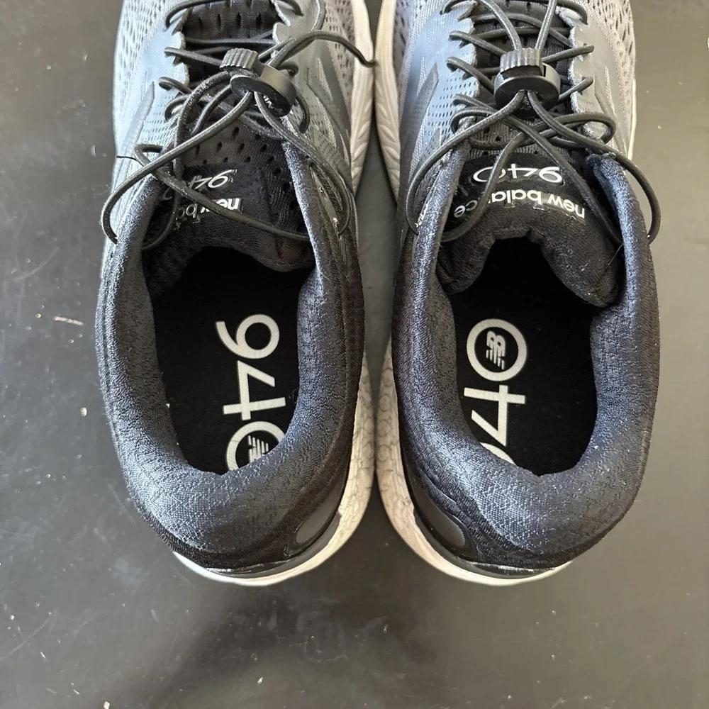 New Balance 940v4 Running Shoes Womens 10.5 Black Gray Stability Sneakers